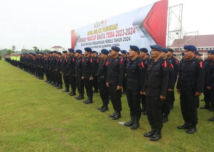 327 Personel Polri dan 150 TNI Amankan Pemungutan Suara di Simalungun