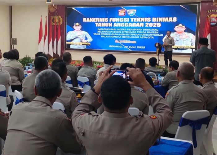 Polda Banten Gelar Rakernis Fungsi Binmas TA 2025, Fokus pada Implementasi IKDK untuk Harkamtibmas Presisi