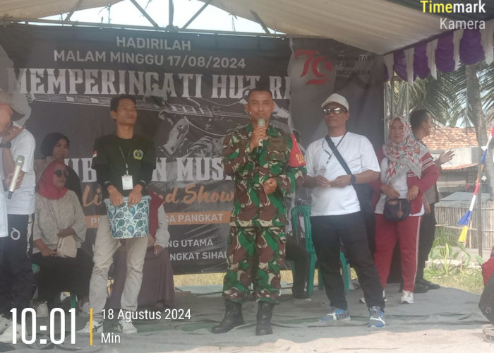 Pemerintahan desa Pangkat Gelar Acara Gebyar Hadiah dan Konser Musik di HUT RI ke 79