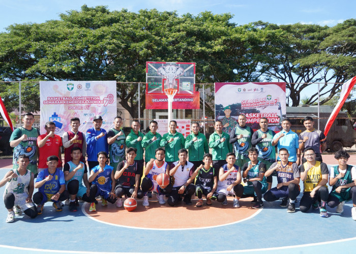 Pangdam IM Membuka Kejuaraan Bola Basket Semarak Kemerdekaan di Wilayah Kodam Iskandar Muda tahun 2023 