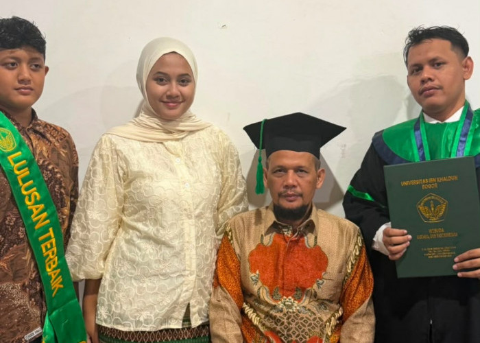 Musthofa Ahmad Hasibuan raih predikat magna cum laude, lulusan terbaik Teknik Mesin UIKA Bogor