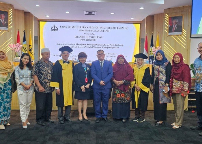 Unipi Tangerang Melahirkan Doktor Akuntansi dari Usakti