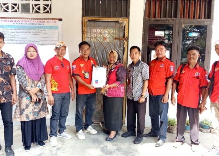 PWDPI Lampung Timur Sudah Sah Terdaftar di Kesbangpol Lampung Timur
