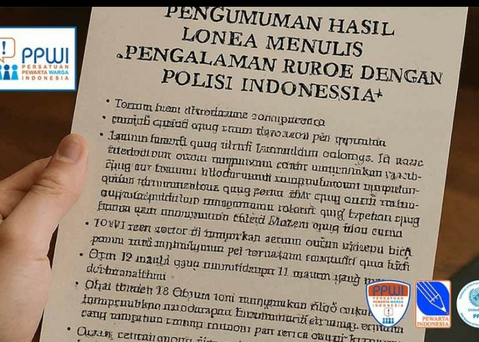 PPWI Umumkan Hasil Lomba Menulis “Pengalaman Buruk dengan Polisi Indonesia”