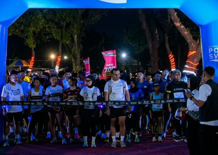 Dalam HUT RI ke 81, 1.300 Pelari Ramaikan De Tasikmadoe Eco Night Run 2026, Bupati  Dorong Budaya Hidup Sehat