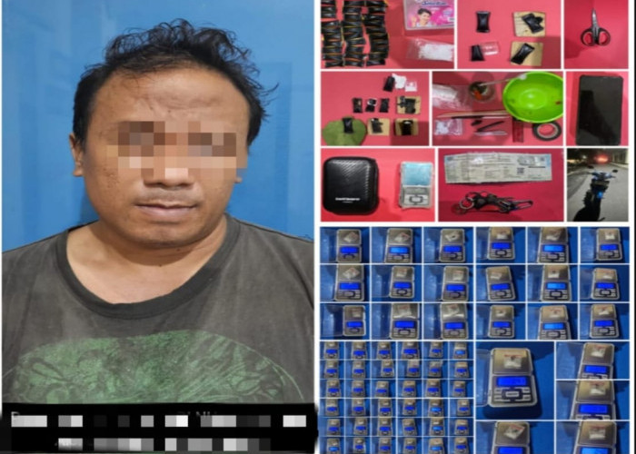 Polres Karanganyar Bongkar Peredaran Narkotika, Amankan Puluhan Gram Sabu