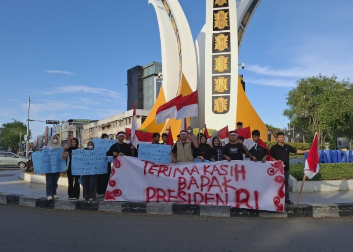 Aliansi Pemuda Peduli Bencana Sampaikan Aspirasi dan Apresiasi kepada Presiden RI atas Penanganan Bencana di A