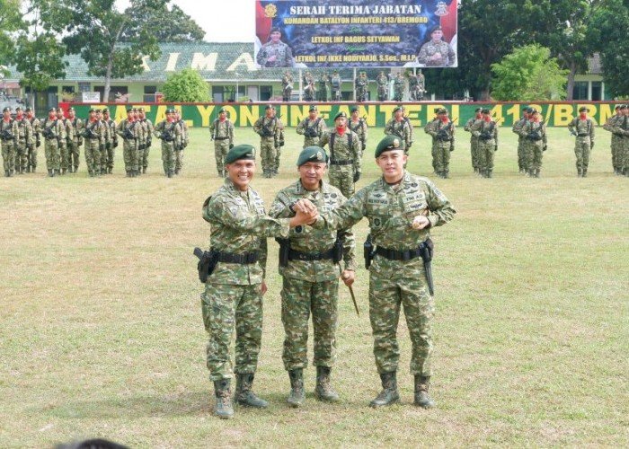 Pemkab Karanganyar Dukung Penuh Kepemimpinan Baru Danyonif 413/Bremoro Kostrad