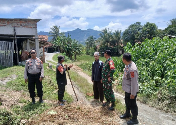 Pasca Lebaran Idul Fitri, TNI-Polri di Purwakarta Intensifkan Sambang Warga
