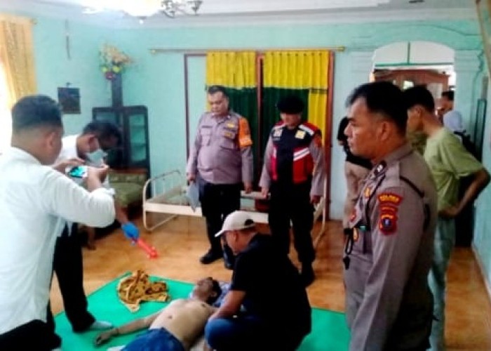 Masyarakat Temukan Pria Tak Bernyawa di Tepi Sungai Kecil Setia Negara
