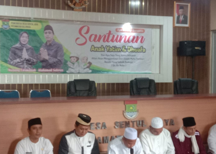 Kepala Desa Sentul Jaya Balaraja Gelar Acara Santunan Anak Yatim dan Dhuafa