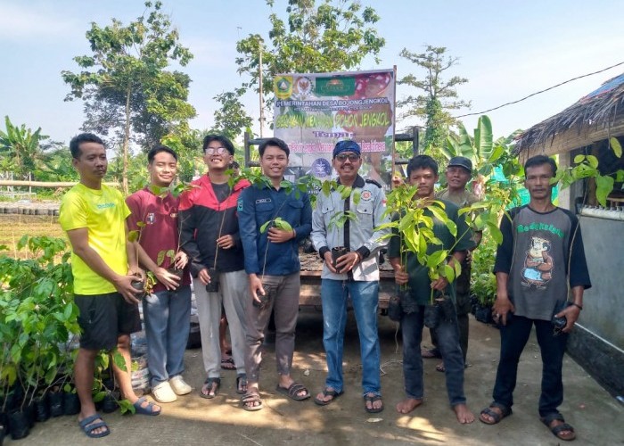 Desa Bojong Jengkol Menghidupkan Kembali Tradisi dan Lingkungan dengan Penanaman 370 Pohon