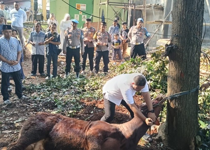  Polres Purwakarta Berkurban, Wujud Cinta Dan Harmoni Di Idul Adha 2025