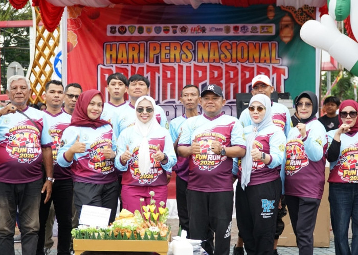 Peringatan Hari Pers Nasional Di Labuhanbatu Berlangsung Meriah, PWI Gandeng Forkopimda