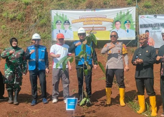 Kecamatan Dramaga Resmi Launching Hutan Kota Pertama, Targetkan Perbaikan Sumber Air dan Kualitas Udara