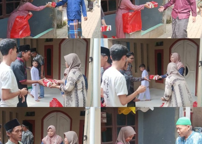 Giat Jumat Berkah RW 010 Cijujung Sukaraja: Ratusan Nasi Box Dibagikan ke Warga dan Jamaah Masjid