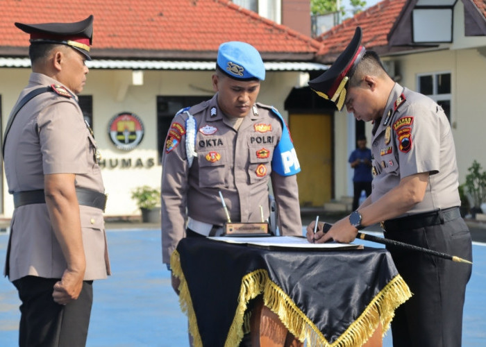 Rotasi Jabatan di Polres Karanganyar, Sejumlah Pejabat Berganti Posisi