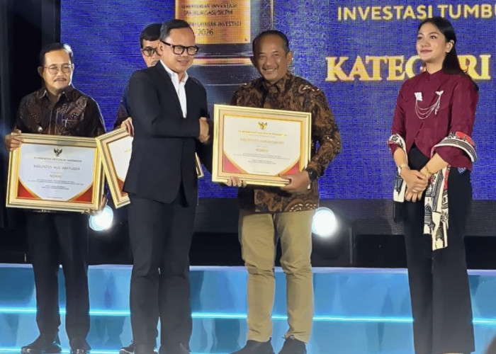 Karanganyar Raih Anugerah Layanan Investasi 2026, Perkuat Komitmen Hadirkan Investasi Berdampak