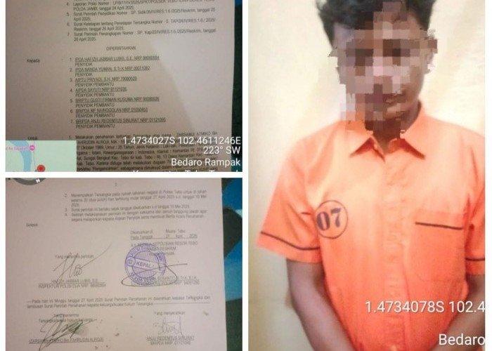 Warga Sungai Bengkal Kembali Tenang Usai Penangkapan Pelaku Penodongan Bersenjata Api