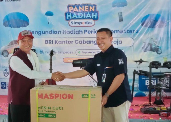 BRI Balaraja Gelar Undian Simpedes, Hadiah Mobil Ertiga Dibawa Pulang Nasabah Setia