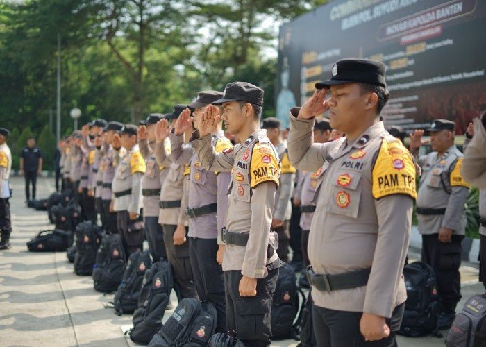 61 Personel Polresta Tangerang Siap Amankan Pemungutan Suara Ulang di Kabupaten Serang