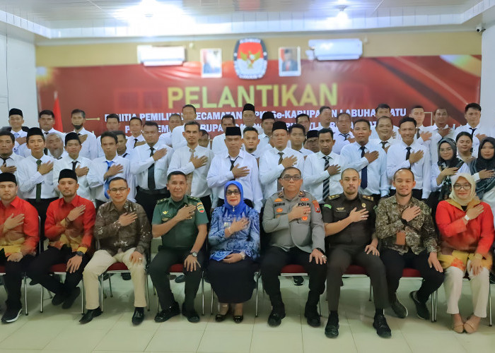 Plt. Bupati Apresiasi Pelantikan 45 Anggota PPK se-Kabupaten Labuhanbatu 