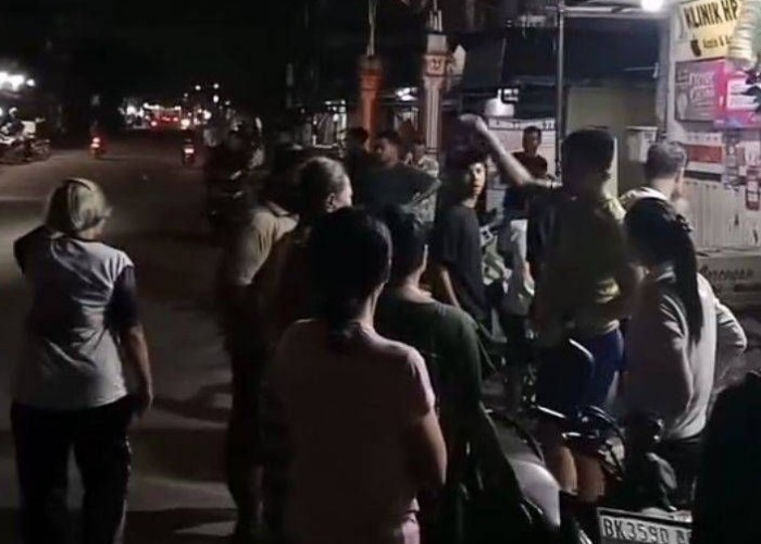 Warung Kelontong di Medan Barat Diserang Puluhan Orang Diduga Komplotan Geng Motor