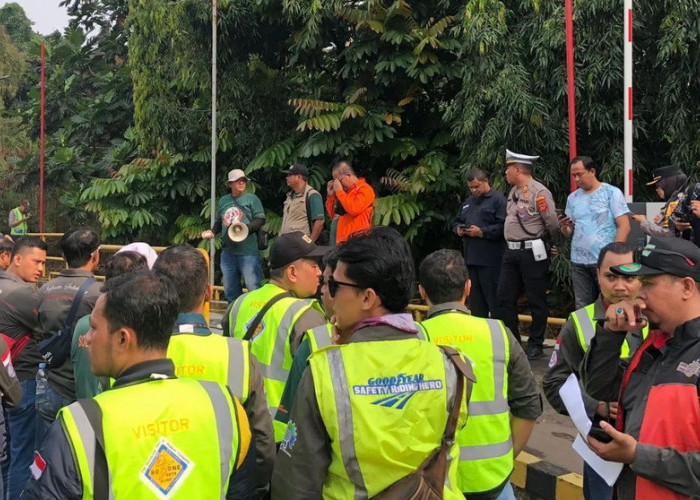 Satlantas Polresta Bogor Kota Laksanakan Pengamanan dan Pengawalan Peringatan Hari Buruh Internasional