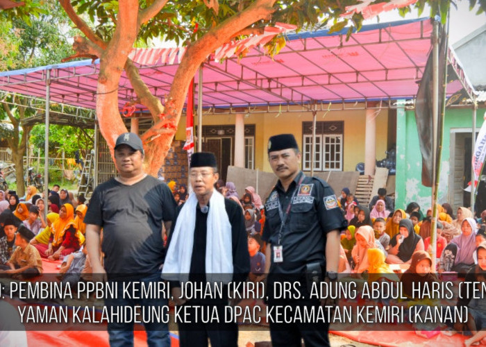 PPBNI Kemiri Tebar Kebaikan 135 Anak Yatim, Pembina Apresiasi dan Bangga