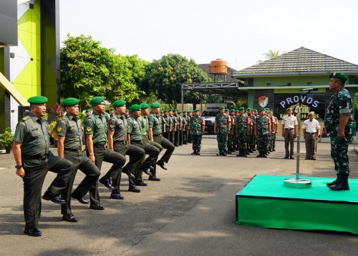 58 Prajurit Kodim Tigaraksa Naik Pangkat, Momentum Penguatan Loyalitas Prajurit