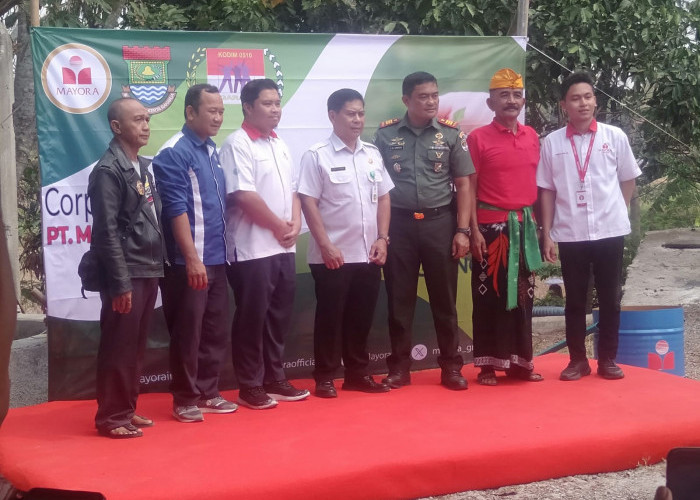 PT.Mayora Indah Jayanti Kembali Gulirkan CSR nya Berupa Penghijauan Lingkungan di Bantaran Sungai 