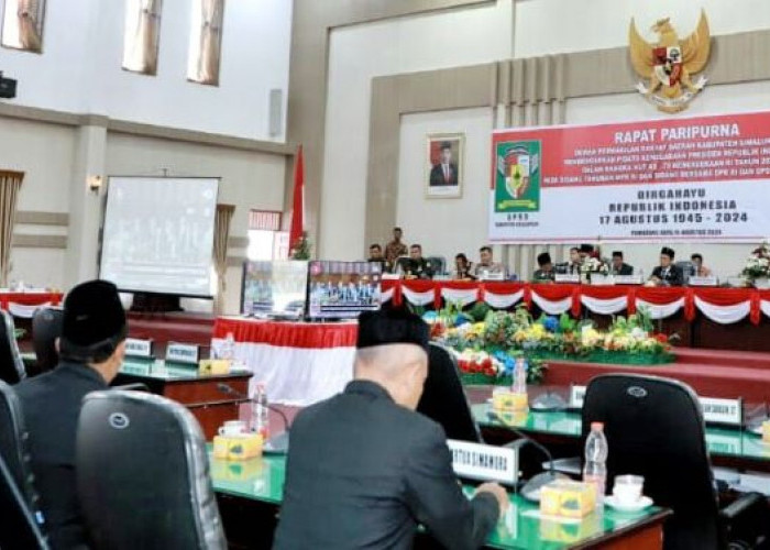 Bupati Simalungun-DPRD Dengarkan Pidato Kenegaraan Presiden Jokowi