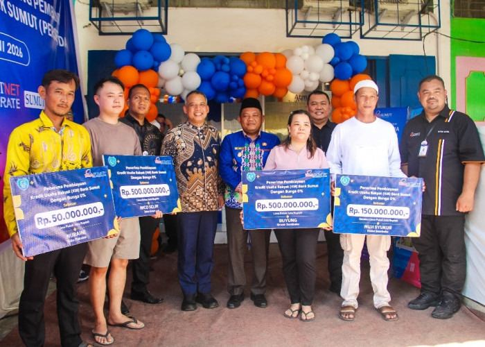 Wabup Labuhanbatu Resmikan KCP Bank Sumut Sei Berombang, Perkuat Akses Layanan Keuangan Masyarakat