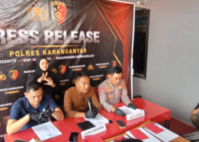 Ungkap Kasus Penipuan Polres Karanganyar Amankan  Tiga Pelaku  Rekrutmen BLUD RSUD