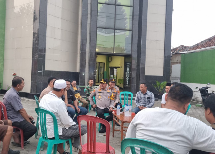 Kapolres Serang Gelar Bansos dan Mitigasi Audensi Warga Desa Junti dengan PT.Prima Indah Lestari