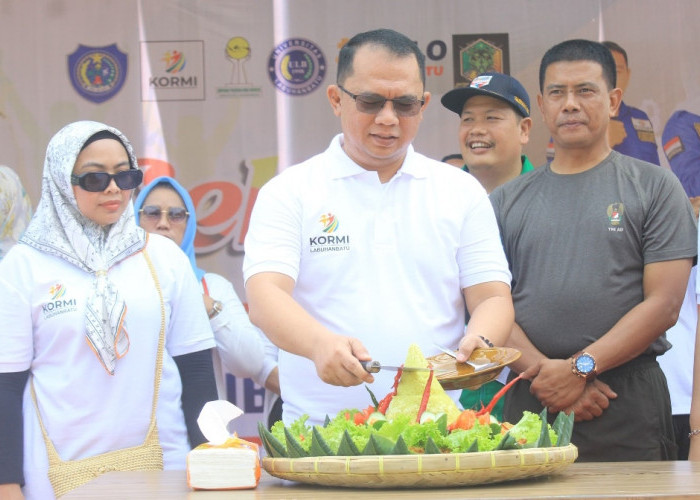 Bupati Labuhanbatu Hadiri Gebyar Olahraga Masyarakat