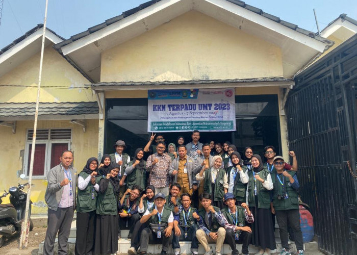 Kegiatan KKN Mahasiswa UMT di Desa Rajeg Mulya berjalan Lancar dan sukses