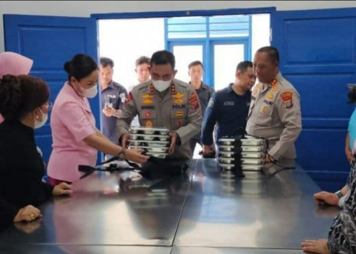 Kapolda Sumut Resmikan Sentra Pelayanan Pemenuhan Gizi Polres Simalungun