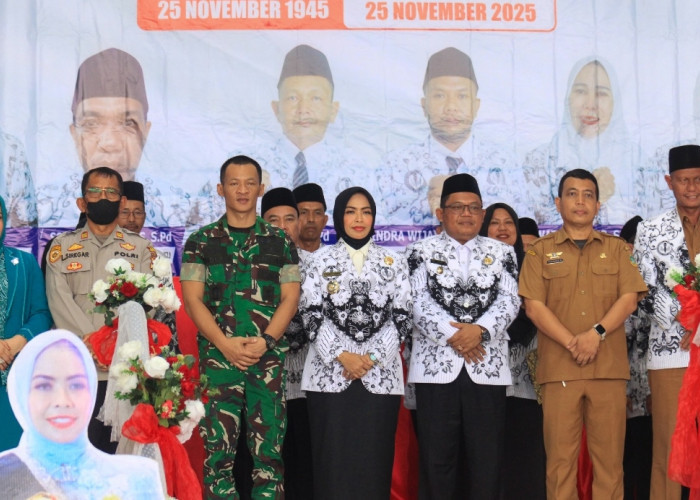 Resepsi HUT ke-80 PGRI, Bupati Labuhanbatu: PGRI Aktor Utama Dunia Pendidikan