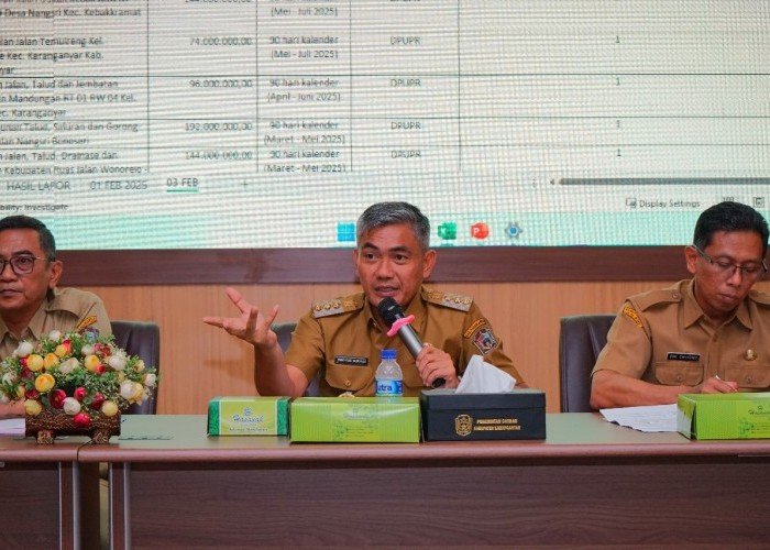 Usulan Kegiatan Perangkat Daerah Tahun 2025 Dukung 100 Hari Kerja Bupati Karanganyar Terpilih