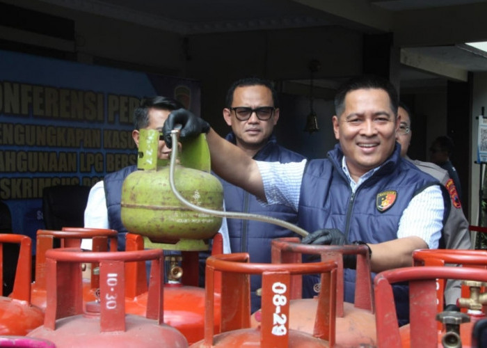 Polda Jateng Ungkap Penyalahgunaan Gas ber Subsidi, Omzet Capai Miliaran Rupiah per Bulan