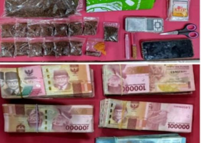 Tangkap  Pengedar  Tembakau Sintetis, Polres Karanganyar Bongkar Jaringan Pengedar  Beroperasi Lewat Instagram
