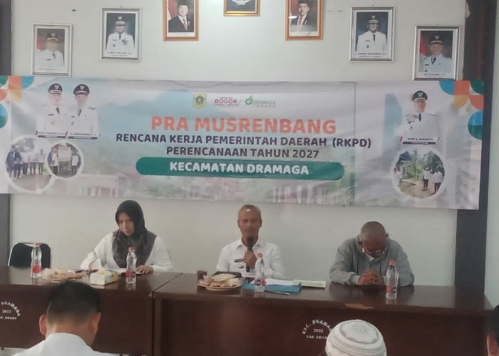 Anggaran RKPD 2027 Dramaga Turun Hampir 50 Persen – Camat: Prioritas ke Usulan Pembangunan Belum Terealisasi  