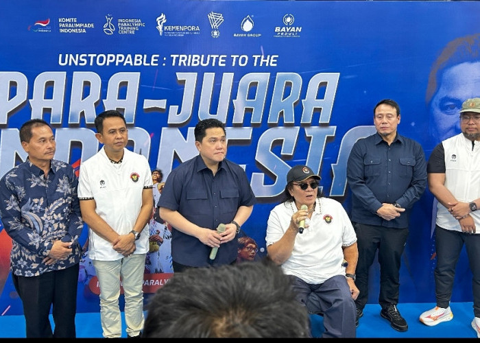 Mentri Pemuda dan Olahraga  Erick Thohir Kunjungi TC National Paralympic Committee Indonesia