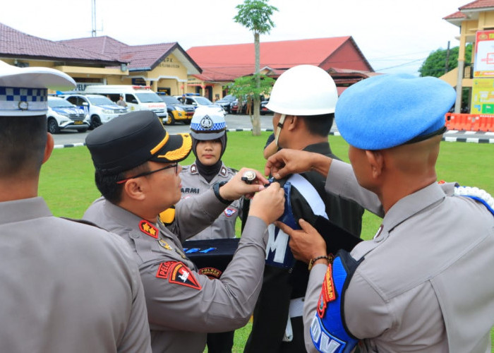 Kapolres Labuhanbatu Pimpin Apel Gelar Pasukan 