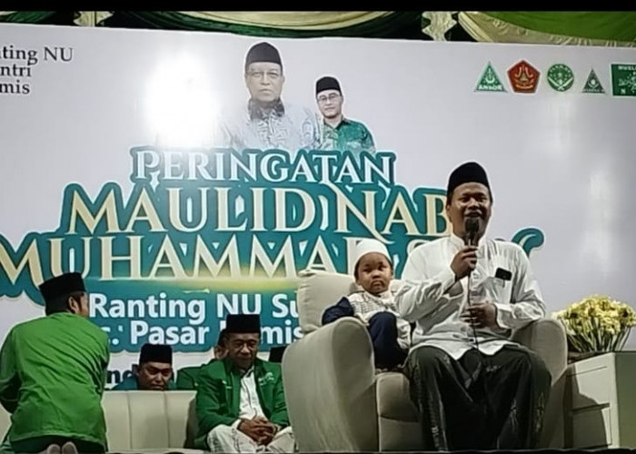 Pengurus Ranting NU Desa Sukamantri Gelar Maulid Nabi Muhammad SAW 1446 Hijriah