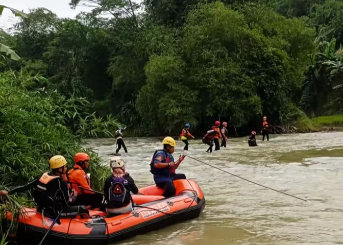 Seorang Pemuda di Desa Lulut Dilaporkan Hilang Setelah Diduga Hanyut di Sungai Cileungsi