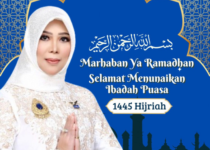 Nonce Thendean SH   Mengucapkan  Marhaban Yaa Ramadhan 1445 Hijriah
