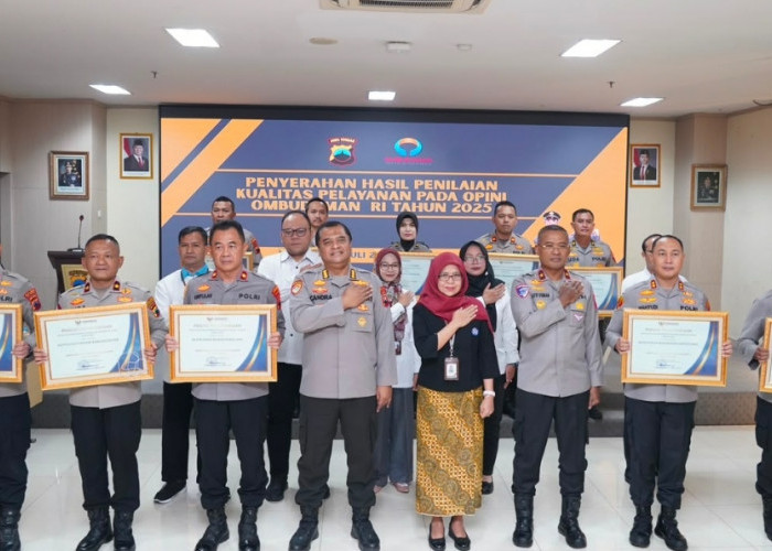 10 Polres Jajaran Polda Jateng Raih Predikat Pelayanan Sangat Baik dari Ombudsman RI