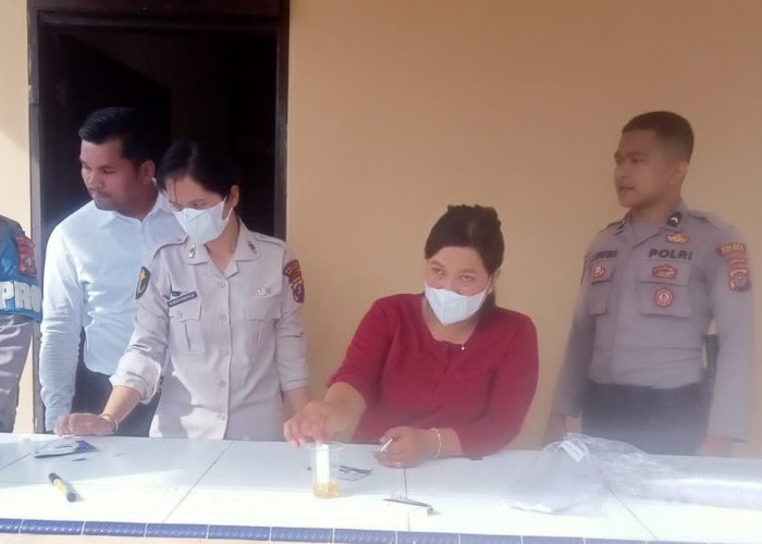 Operasi Bersih Narkoba di Polres Simalungun, Seluruh Personel Lakukan Tes Urine Dadakan